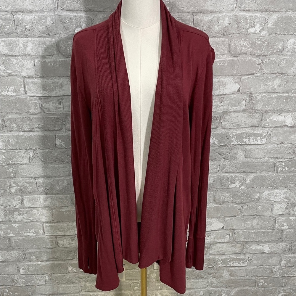 Athleta Prayanama Open Front Cardigan Wrap